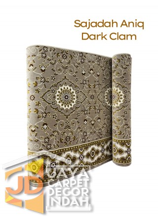 Karpet Sajadah Aniq col Dark Clam 120x600, 120x1200, 120x1800, 120x2400, 120x3000